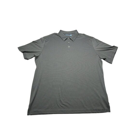 Roundtree & Yorke Men's Size - 3XT Gray Performance Golf Polo - Picture 2 of 5